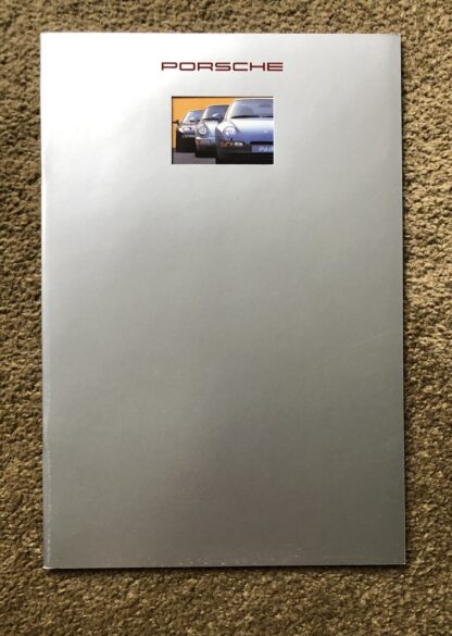 1993 Porsche Range Brochure, 968, 911 928