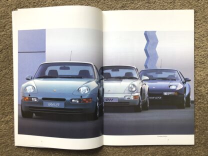 1993 Porsche Range Brochure, 968, 911 928 - Image 4