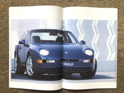 1993 Porsche Range Brochure, 968, 911 928 - Image 7