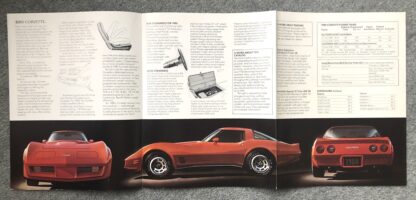 1980 Chevrolet Corvette Brochure - Image 5
