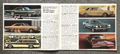 1966 Ford Range Brochure Mustang, Fairlane, Falcon, Thunderbird - Image 2