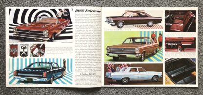 1966 Ford Range Brochure Mustang, Fairlane, Falcon, Thunderbird - Image 4