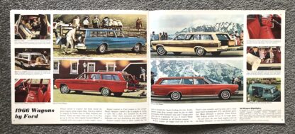 1966 Ford Range Brochure Mustang, Fairlane, Falcon, Thunderbird - Image 8