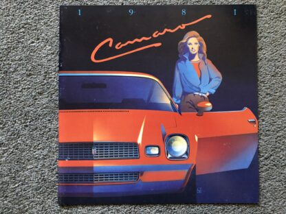 1981 Chevrolet Camaro Brochure