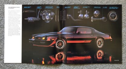1981 Chevrolet Camaro Brochure - Image 4