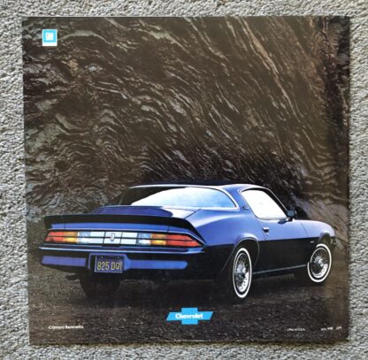 1981 Chevrolet Camaro Brochure - Image 7
