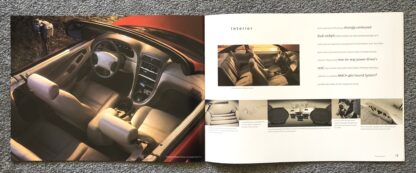 1999 Ford Mustang Brochure - Image 8