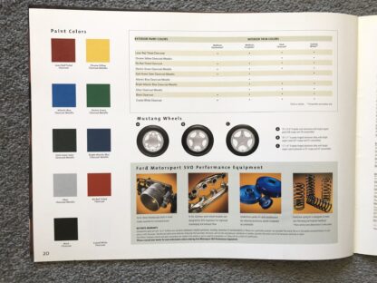 1999 Ford Mustang Brochure - Image 10