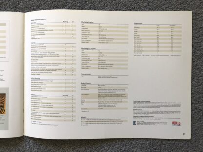 1999 Ford Mustang Brochure - Image 11
