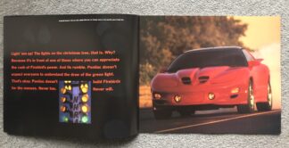 2000 Pontiac Firebird, Formula, Trans Am Brochure