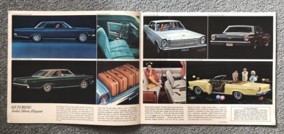 1965 Ford Range Brochure Mustang, Falcon, Thunderbird, Galaxie, Wagons - Image 3