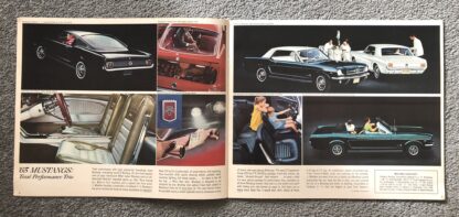 1965 Ford Range Brochure Mustang, Falcon, Thunderbird, Galaxie, Wagons - Image 4