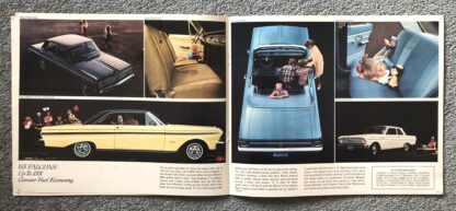 1965 Ford Range Brochure Mustang, Falcon, Thunderbird, Galaxie, Wagons - Image 6