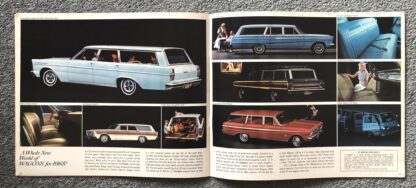 1965 Ford Range Brochure Mustang, Falcon, Thunderbird, Galaxie, Wagons - Image 8