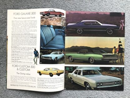 1969 Ford Range Buyers Guide Brochure Mustang, Falcon, Torino, Galaxie - Image 3