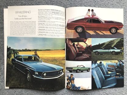 1969 Ford Range Buyers Guide Brochure Mustang, Falcon, Torino, Galaxie - Image 6