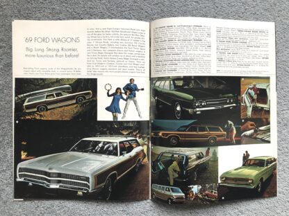1969 Ford Range Buyers Guide Brochure Mustang, Falcon, Torino, Galaxie - Image 7