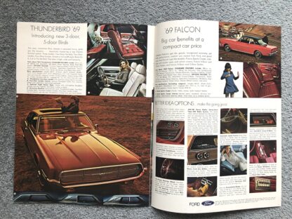 1969 Ford Range Buyers Guide Brochure Mustang, Falcon, Torino, Galaxie - Image 8