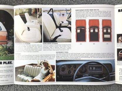 1975 Dodge Ramcharger Truck Brochure - Image 3