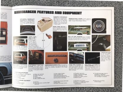 1975 Dodge Ramcharger Truck Brochure - Image 4