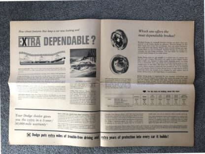 1963 Dodge, Ford, Chevrolet, Oldsmobile, Buick Range Comparison Brochure - Image 5