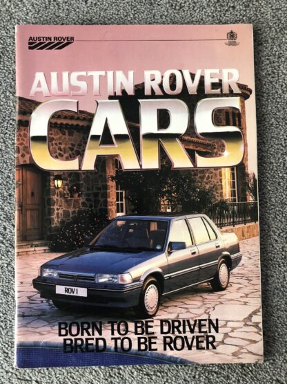 1984 Austin Morris Rover MG Range