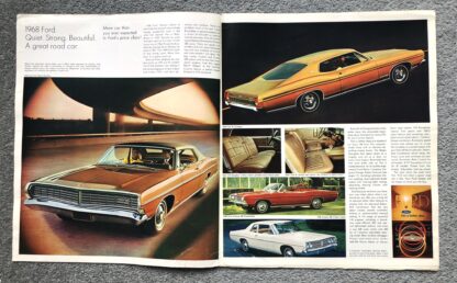1968 Ford Range Brochure Mustang, Falcon, Thunderbird, Galaxie, Fairlane - Image 2