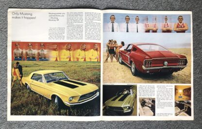 1968 Ford Range Brochure Mustang, Falcon, Thunderbird, Galaxie, Fairlane - Image 4