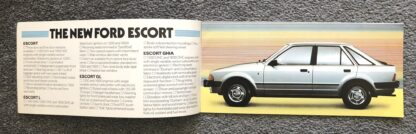 1980 Ford Range Brochure Fiesta, Escort, Cortina, Capri, Granada - Image 3