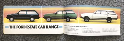 1980 Ford Range Brochure Fiesta, Escort, Cortina, Capri, Granada - Image 8