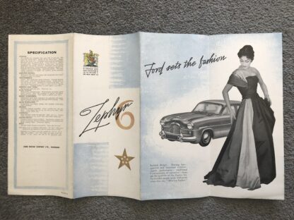 1950s Ford Zephyr Six MK I Brochure - Image 5