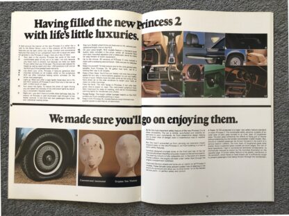1978 Austin Morris Princess Brochure - Image 7