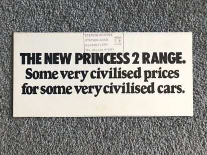 1978 Austin Morris Princess Brochure - Image 13