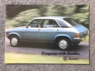 1976 Austin Morris Range Mini, Maxi, Allegro, Princess Brochure