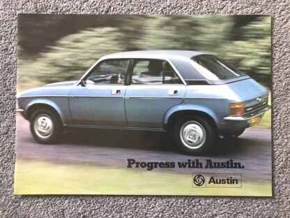 1976 Austin Morris Range Mini, Maxi, Allegro, Princess Brochure