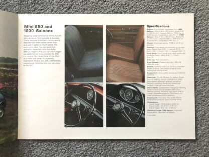 1976 Austin Morris Range Mini, Maxi, Allegro, Princess Brochure - Image 3