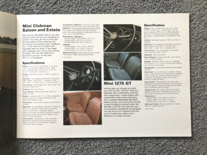 1976 Austin Morris Range Mini, Maxi, Allegro, Princess Brochure - Image 5