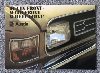 1973 Austin Morris Range Mini, Maxi, Allegro, 1800, 2200 Brochure
