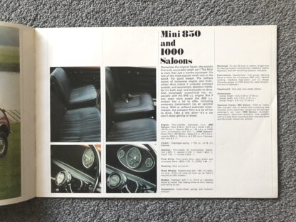 1973 Austin Morris Range Mini, Maxi, Allegro, 1800, 2200 Brochure - Image 3