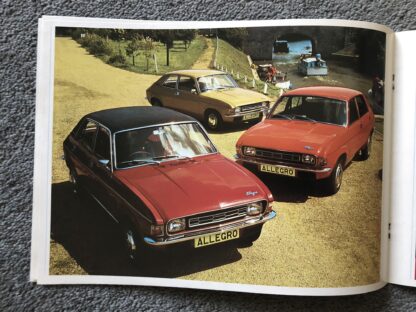 1973 Austin Morris Range Mini, Maxi, Allegro, 1800, 2200 Brochure - Image 8
