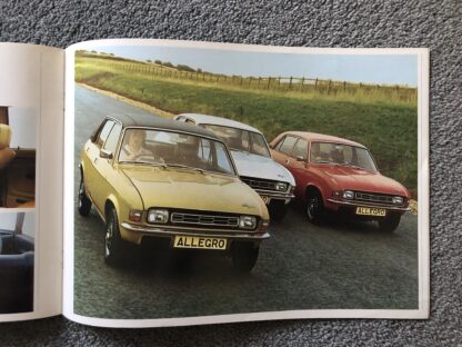 1973 Austin Morris Range Mini, Maxi, Allegro, 1800, 2200 Brochure - Image 11