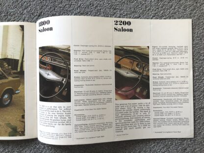 1973 Austin Morris Range Mini, Maxi, Allegro, 1800, 2200 Brochure - Image 15