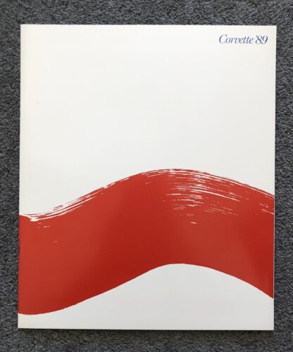 1989 Chevrolet Corvette Brochure - Image 2