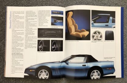 1989 Chevrolet Corvette Brochure - Image 14
