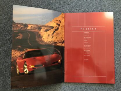 1998 Chevrolet Corvette Luxury Brochure - Image 3