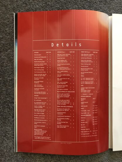 1998 Chevrolet Corvette Luxury Brochure - Image 19