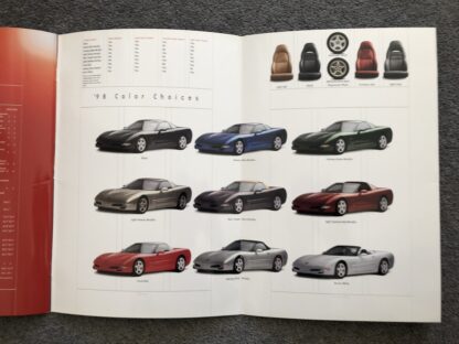 1998 Chevrolet Corvette Luxury Brochure - Image 20