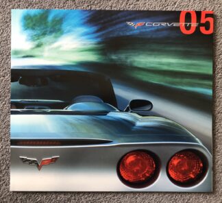 2005 Chevrolet Corvette Brochure and Press DVD