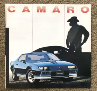 1982 Chevrolet Camaro Brochure