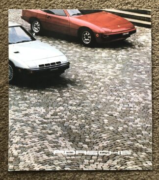1980 Porsche Range Brochure, 924, 911, 928